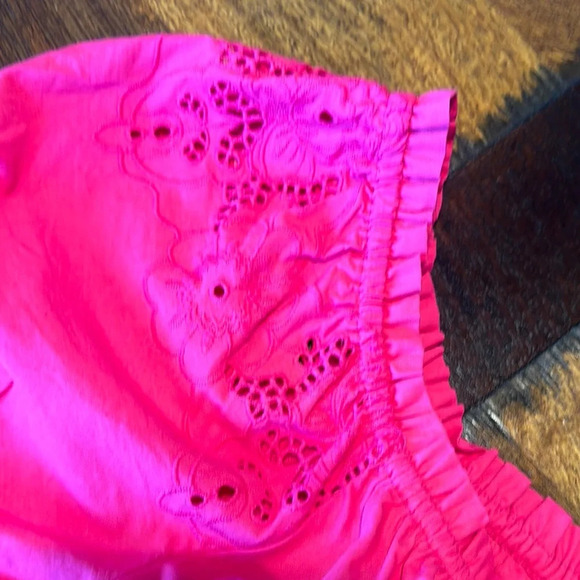 Pink Square Neck Ruffled Midi Sundress - Picture 9 of 9